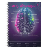 Neuro-anatomie Ik ben een neuroloog Notitieboek (Voorkant)
