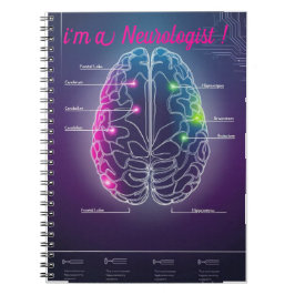 Neuro-anatomie Ik ben een neuroloog Notitieboek