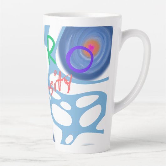 Neuro-autisme Asperger sensorisch Latte Mok (Rechts)