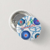 Neuro-autisme Asperger sensorisch Ronde Button 3,2 Cm (Voorkant /achterkant)