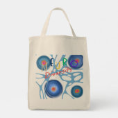 Neuro-autisme Asperger sensorisch Tote Bag (Achterkant)