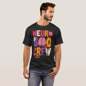 Neuro Boo Crew Halloween Anatomical Brain Anatomy T-shirt (Voorkant volledig)