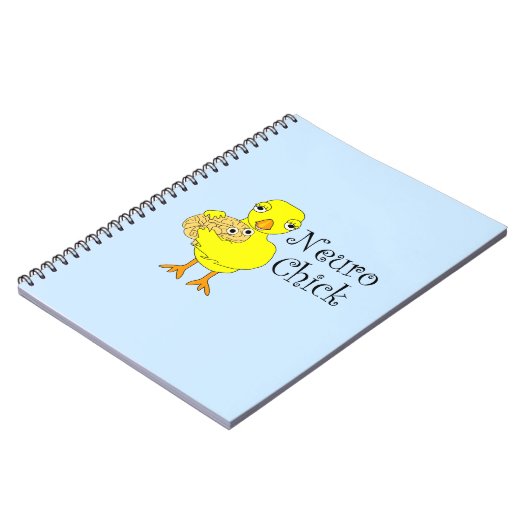 Neuro Chick Text Notitieboek (Linkerzijde)