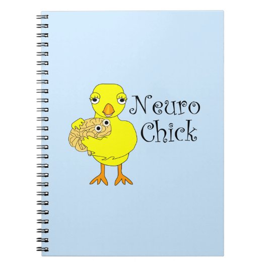 Neuro Chick Text Notitieboek (Voorkant)