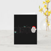 Neuro Christmas Neurology Holiday Neuroscience Nur Kaart (Gele Bloem)