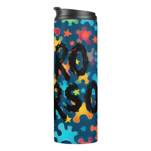 Neuro-diverso-autisme Thermosbeker (Geroteerd rechts)