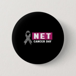 Neuro-endocriene kanker bewustzijn - Wereld NET Ca Ronde Button 5,7 Cm