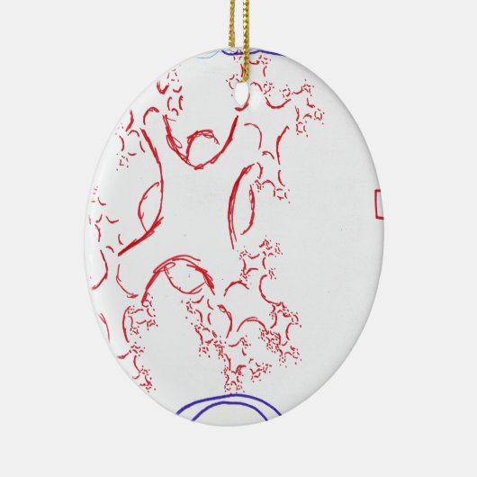 Neuro Fractalis Keramisch Ornament (Rechts)