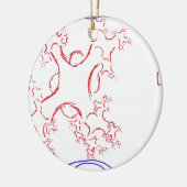 Neuro Fractalis Keramisch Ornament (Links)