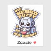 neuro fuzzy logic rijstkoker AI neuraal netwerk Sticker (Vel)