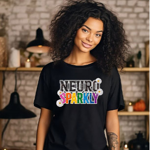Neuro Glitterend Tri-Blend Shirt