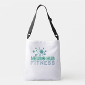 Neuro Hub Fitness Cross Body Bag Crossbody Tas (Achterkant)