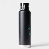 Neuro Hub Fitness Insulated Black Beverage Bottle Waterfles (Rechts)