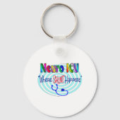 NEURO ICU "where SHUNT Happess" Sleutelhanger (Voorkant)