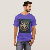 Neuro-Kompas Team Logo - Neurale netwerken leren T-shirt (Voorkant volledig)
