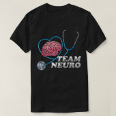 Neuro Neurochirurg Neurologie Neurochirurgie Bra T-shirt (Design voorkant)