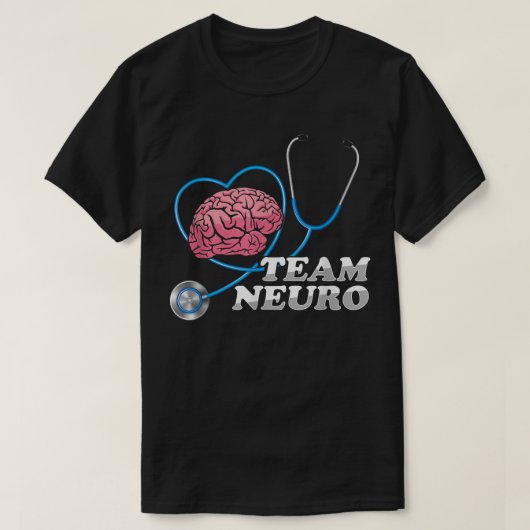 Neuro Neurochirurg Neurologie Neurochirurgie Bra T-shirt (Design voorkant)
