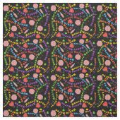 Neuro Nurse Black Fabric Stof (Swatch)