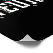 Neuro Nurse Brain Santa Hat Neuroscience Nursing C Poster (Hoek)