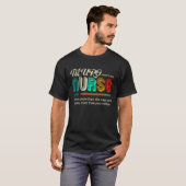 NEURO Nurse Definition Quote stijl T-shirt (Voorkant volledig)