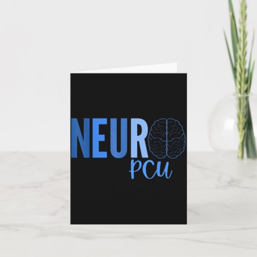 Neuro Pcu-verpleegster Anatomie Hersenen Progressi Kaart (Voorkant)