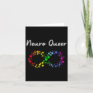 Neuro Queer! LGBTQ Gay Pride! Neurodiverse autisme Kaart