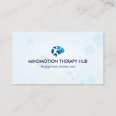 Neuro Rehab Business | Minimalist White Visitekaartje (Achterkant)