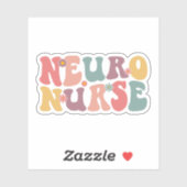 Neuro Verpleegkundige, Neuro Verpleegkundige, Neur Sticker (Vel)