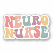 Neuro Verpleegkundige, Neuro Verpleegkundige, Neur Sticker (Voorkant)
