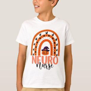 Neuro Zurse Regenbooggrafie Halloween Costuum Neur T-shirt