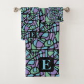 Neuroart Glas in lood Bad Handdoek (Insitu)