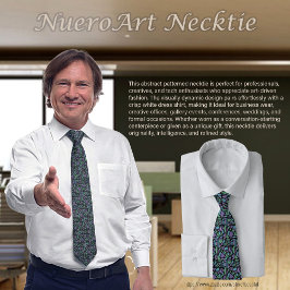 Neuroart Glas-in-lood Herenketting Stropdas