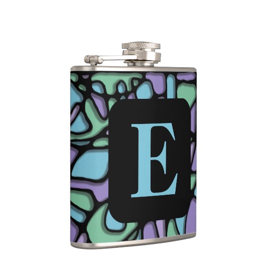 Neuroart Glas in lood Heupfles (Rechts)