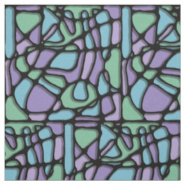 Neuroart Glas in lood Stof