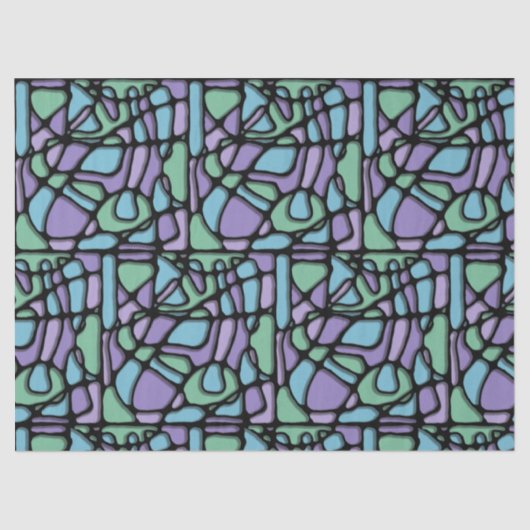 Neuroart Glas in lood Tissuepapier (Voorkant)