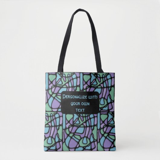 Neuroart Glas in lood Tote Bag (Voorkant)