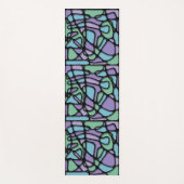 Neuroart Glas in lood Yoga Mat (Voorkant)