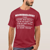 Neurobioloog Zelfstandig naamwoord Neurologie Verp T-shirt (Voorkant)