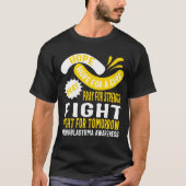 Neuroblastoma Bewustzijn Shirt, Hope Pray Fight T-shirt (Voorkant)