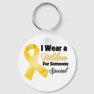 Neuroblastoma Ribbon Special Sleutelhanger