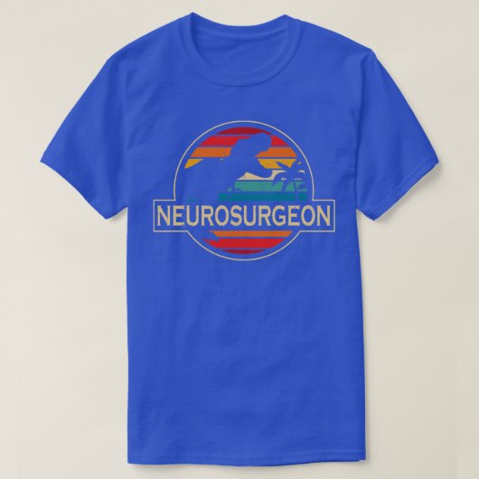 Neurochirurg Dinosaur T-shirt (Design voorkant)