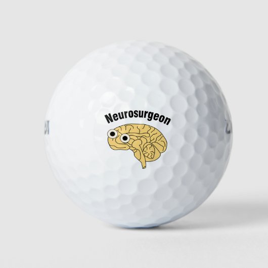 Neurochirurg hersenen golfballen (Voorkant)