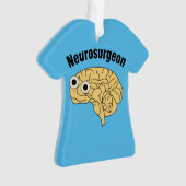Neurochirurg hersenen ornament (voorkant)