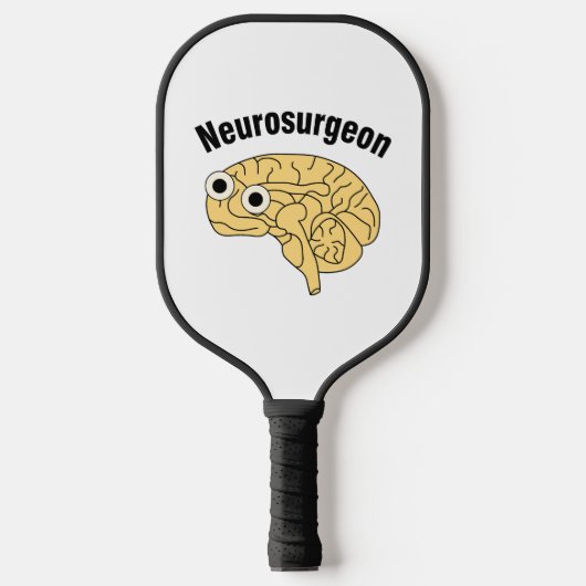 Neurochirurg hersenen pickleball paddle (Voorkant)