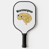 Neurochirurg hersenen pickleball paddle (Achterkant)