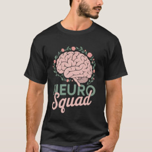 Neurochirurg Neuroloog Neuro Nurse Squad met FL T-shirt