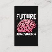Neurochirurg Student Funny Brain Neuro chirurg Visitekaartje (Voorkant)