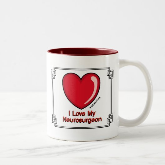 Neurochirurg Tweekleurige Koffiemok (Rechts)