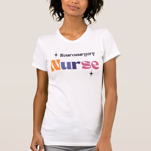 Neurochirurg Verpleegkundige T-shirt (Voorkant)