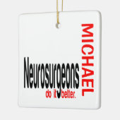 Neurochirurgen doen het beter keramisch ornament (Links)